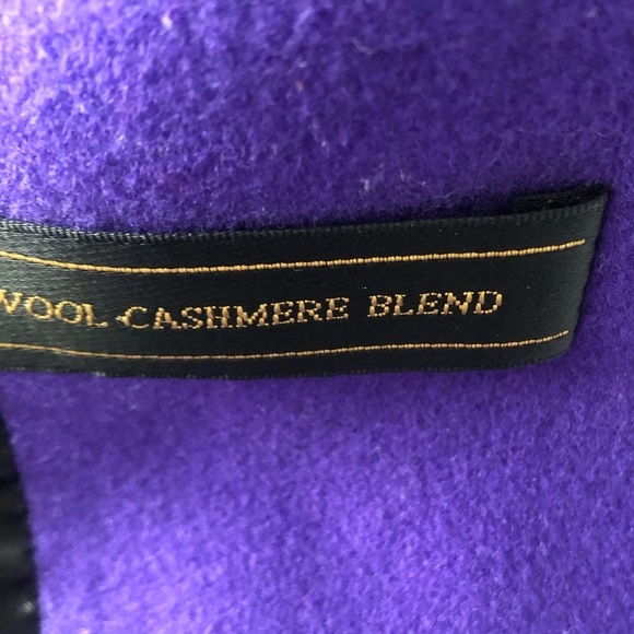 Wool Cashmere Double Breasted Size Medium Pea Coat - Picture 2 of 16